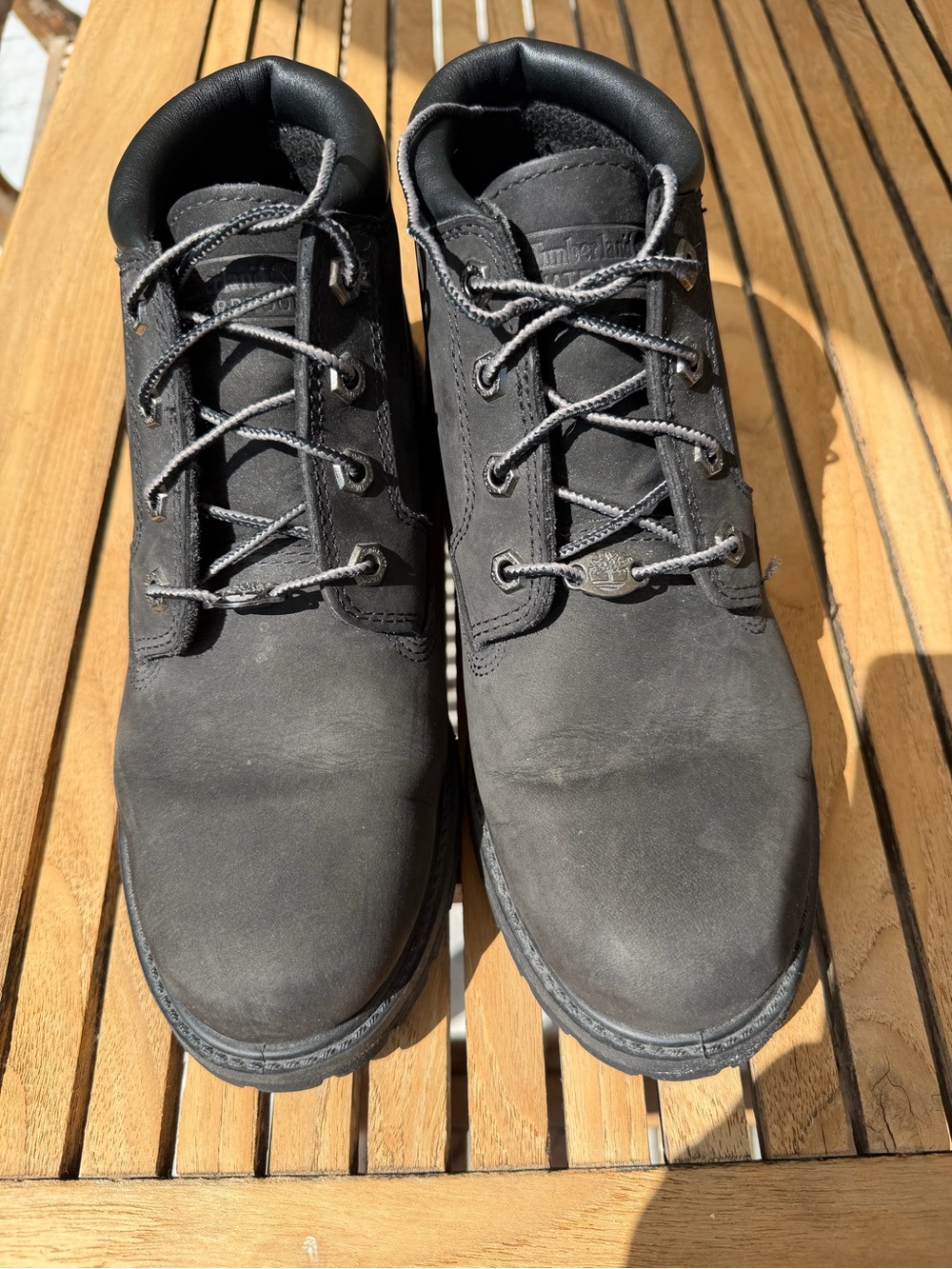 Timberland Women's Nellie Waterproof Chukka Boot in black